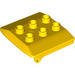 LEGO Duplo Yellow Duplo Roof for Cabin (4543 / 34558)