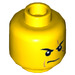 LEGO Kai Minifigure Hlava (Zapuštěný masivní čep) (3626 / 16294)
