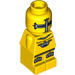 LEGO Yellow Lava Drak Knight Mikrofigura