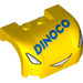 LEGO Blatník Bonnet 3 x 4 x 1.7 Zakřivený s Dinoco (38224)