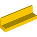 LEGO Yellow Panel 1 x 4 s Zaoblené rohy (30413 / 43337)