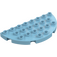 Duplo Deska 8 x 4 Semicircle (29304)