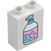 Duplo Kostka 1 x 2 x 2 s Soap Dispenser se spodní trubičkou (15847 / 104356)