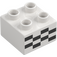 Duplo Kostka 2 x 2 s Checkered Vzor (3437 / 19708)