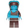 LEGO Aayla Secura s Tmavě azurová Skin Minifigurka