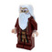 LEGO Albus Dumbledore s Tmavě červená Robe a Bílá Vlasy Minifigurka