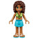 LEGO Andrea s Zelená Bikini Horní Minifigurka