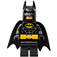 LEGO Batman s Černá Oblek a Žlutá Utility Pás s Stern / Open Ústa Minifigurka