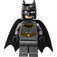 LEGO Batman s Dark Stone Šedá Oblek a Gold Outline Pás s Spongy Plášť Minifigurka