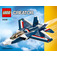 LEGO Blue Power Jet 31039 Instrukce