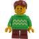 LEGO Boy - Světle zelená Skokan Minifigurka