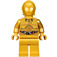 LEGO C-3PO s Prostý Nohy Minifigurka