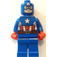 LEGO Kapitán America s Modrá Oblek Minifigurka