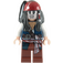 LEGO Kapitán Jack Sparrow s Kostra Tvář Minifigurka