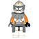 LEGO Commander Cody s Šedá Hledí, Pauldron a Kama Brnění Minifigurka