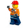 LEGO Stavební dělník, Muž (60385) Minifigurka