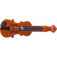 LEGO Tmavě oranžová Violin s Černá (69947 / 73374)