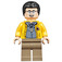 LEGO Dennis Nedry Minifigurka