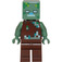 LEGO Drowned Zombie Minifigurka