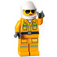 LEGO Hasič Pilot s Sluneční brýle Minifigurka