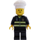 LEGO Hasič s Chef's Čepice Minifigurka