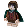 LEGO Frodo Baggins s Zelená Plášť a Tělová Feet Minifigurka