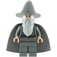 LEGO Gandalf the Grey s Čepice a Plášť s Krátký Cheek Lines Minifigurka