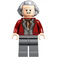 LEGO Garrick Ollivander s Tmavě červená Bunda Minifigurka