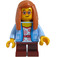 LEGO Dívka - Bright Světlo Horní Minifigurka