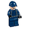 LEGO Stráž bez Zvednutý Eyebrow Minifigurka