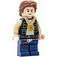 LEGO Han Solo s Celebration Medal a Zvlněný Vlasy Minifigurka