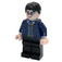 LEGO Harry Potter s Dark Modrá Bunda a Černá Nohy s Gryffindor Cardigan Minifigurka