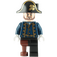 LEGO Hector Barbossa Minifigurka s dřevěnou nohou