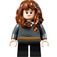 LEGO Hermione Granger s Šedá Gryffindor Skokan Minifigurka