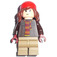 LEGO Hermione Granger s Reddish Hnědá Bunda a Červená Čepice Minifigurka