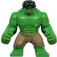 LEGO Hulk (Velký) s Tmavě žlutohnědá Pants Minifigurka