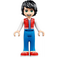 LEGO Jackson - Červená Vesta Minifigurka