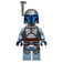 LEGO Jango Fett s Angry Tvář Minifigurka