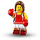 LEGO Kickboxer Dívka Minifigurka