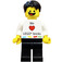 LEGO Kladno Boy We Srdce LEGO bricks Minifigurka