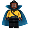 LEGO Lando Calrissian s Černá a Tmavě azurová Plášť a Límec Minifigurka