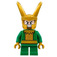 LEGO Loki s Krátké nohy Minifigurka