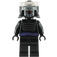 LEGO Lord Garmadon s plochý stříbrný Helma  Minifigurka