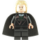 LEGO Lucius Malfoy s Černá Robe a Plášť Minifigurka