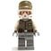 LEGO Luke Skywalker s Hoth Výstroj s Tmavě žlutohnědá Helma Minifigurka