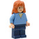 LEGO Mary Jane s Středně modrá Svetr Minifigurka