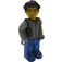 LEGO Max s Černá Trup a Modrá Nohy Minifigurka