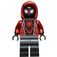 LEGO Miles Morales (Spider-Muž) s Tmavě červená Kapuce a Černá Boots Minifigurka