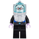 LEGO Mr. Freeze s Šedá Helma Minifigurka