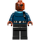 LEGO Nick Fury s Dark Modrá Horní Minifigurka